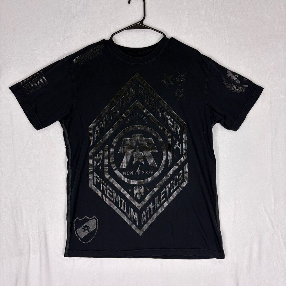 American Fighter Buckle‎ Black Short Sleeve T-Shirt Men's XL